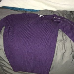 sweater purple